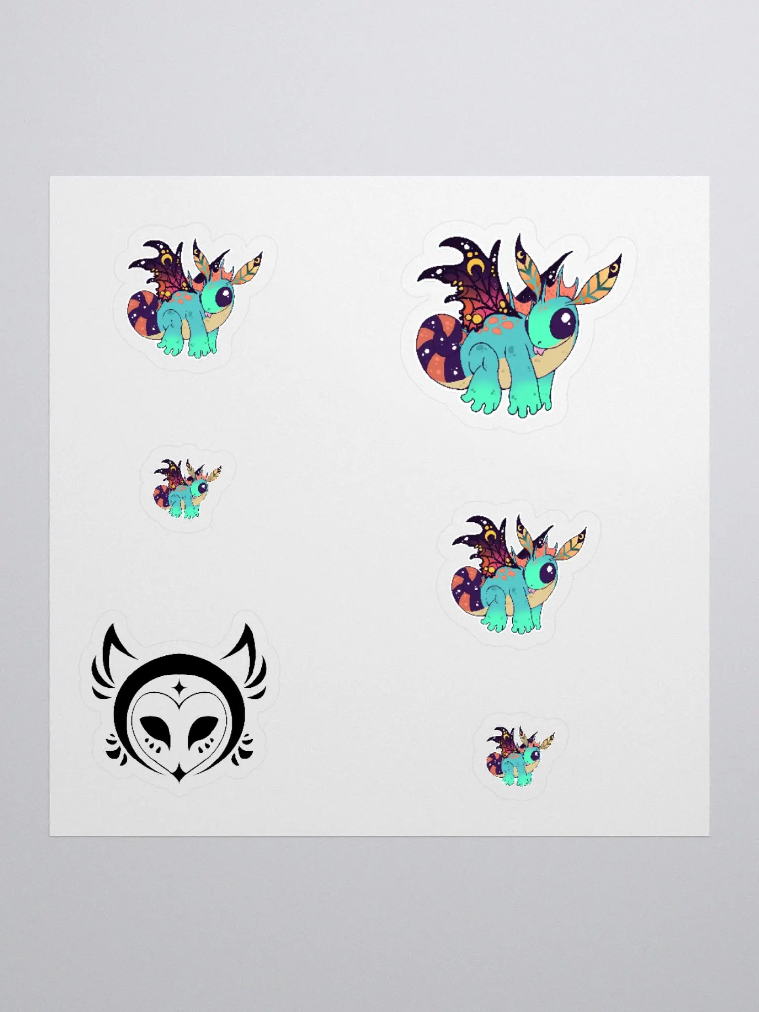 Fae Dragon - Sticker Sheet product image (1)