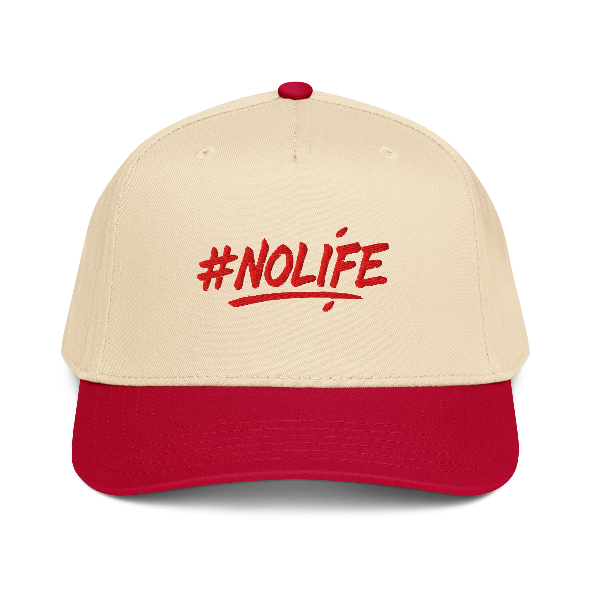 #NOLIFE Community Baseball Snapback / Red product image (1)