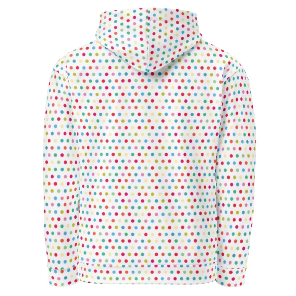 J + T Rainbow Polka Dot - Hoodie product image (2)