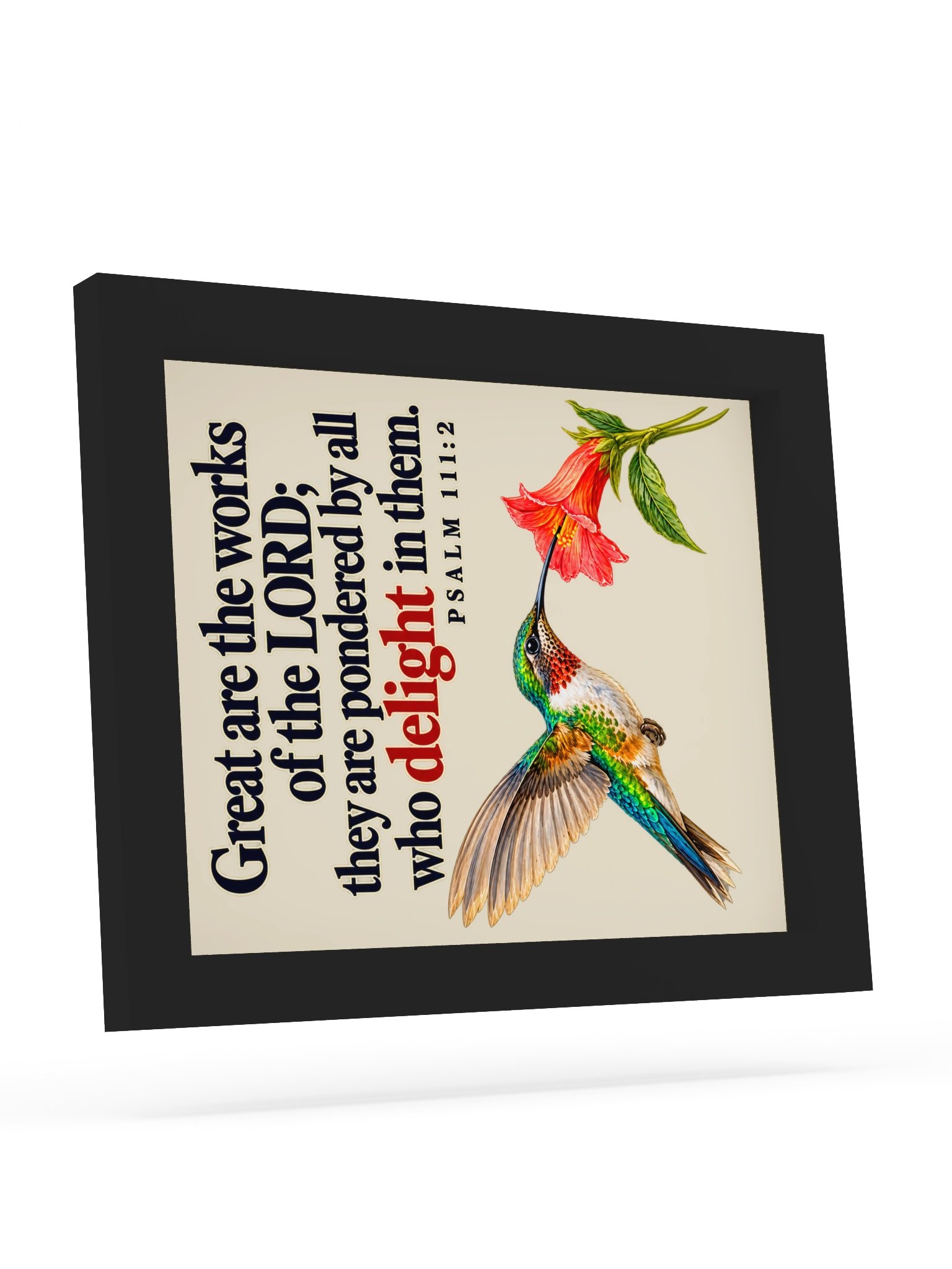 Great Are His Works Framed Wall Art product image (50)