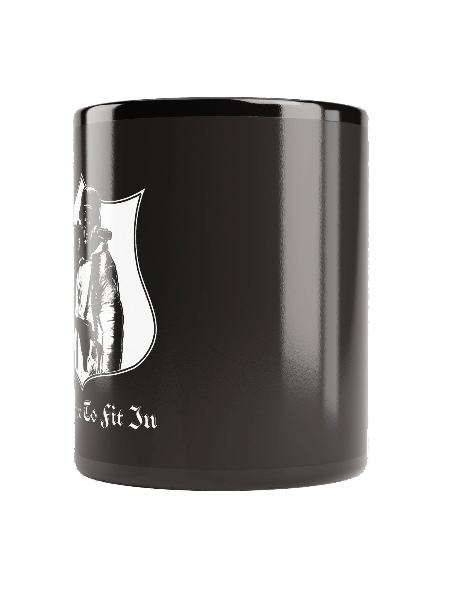 NO DESIRE TO FIT IN MUG product image (2)
