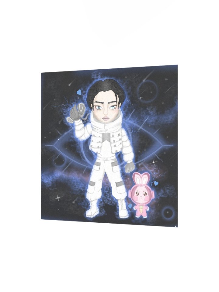 Park Seong Hwa Fanart Square Poster - Ateez product image (5)