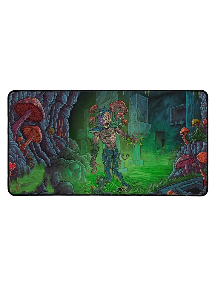 'Cordyceps' Hand Drawn Playmat by DarkSideTokens! product image (1)