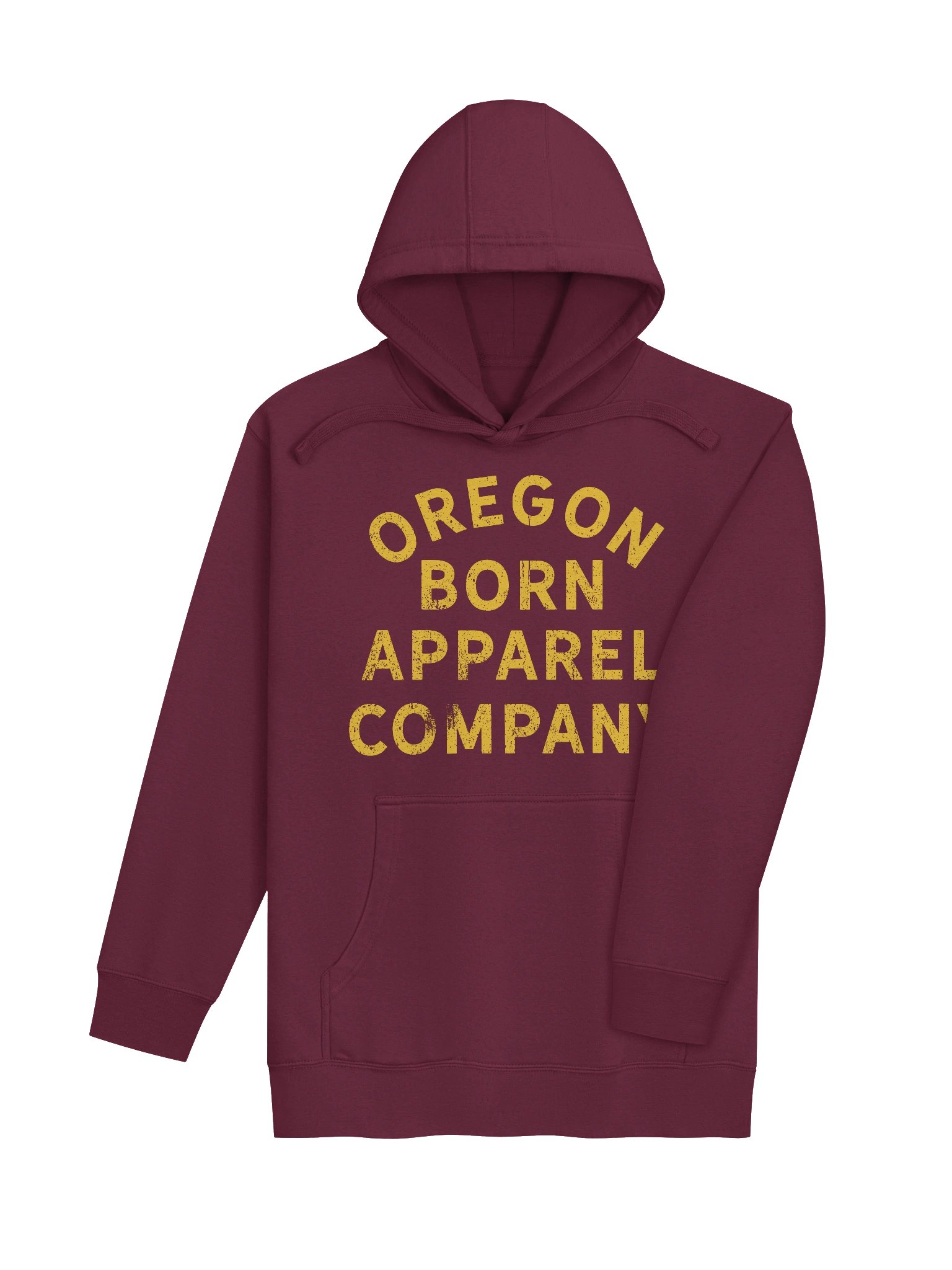 Oregon Born Apparel Company Stacked Logo Hoodie product image (4)