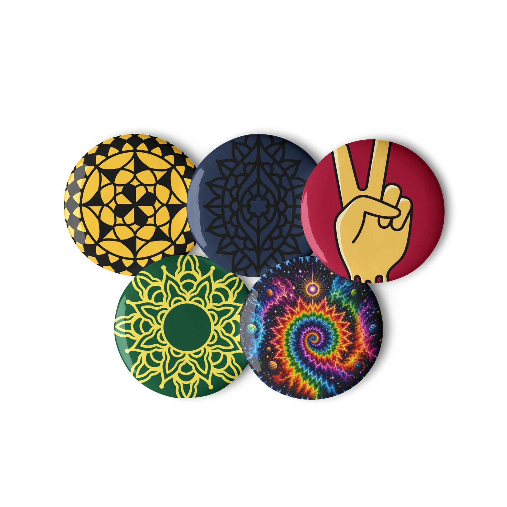 Hippie buttons product image (3)