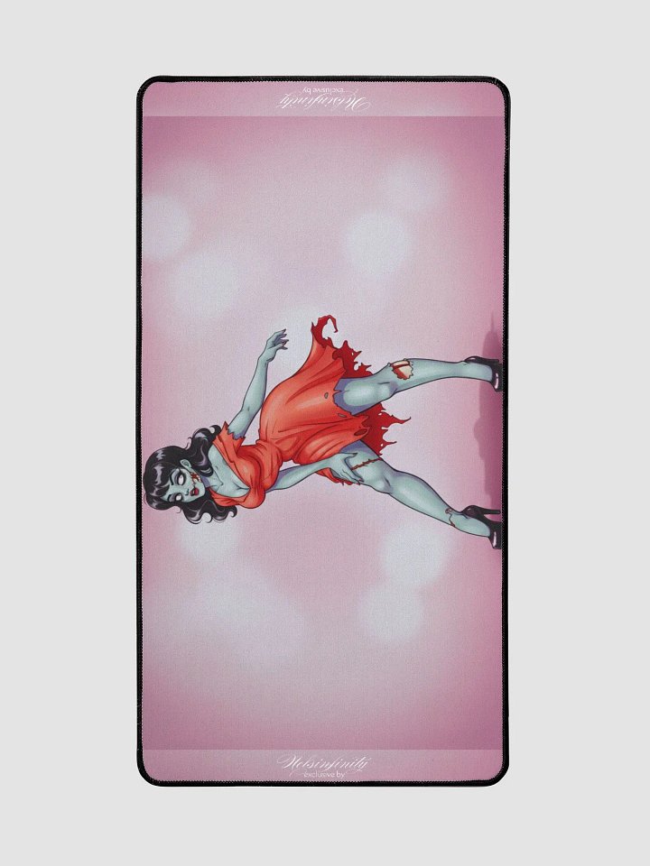 V1 Zombie Pinup Desk Mat product image (2)