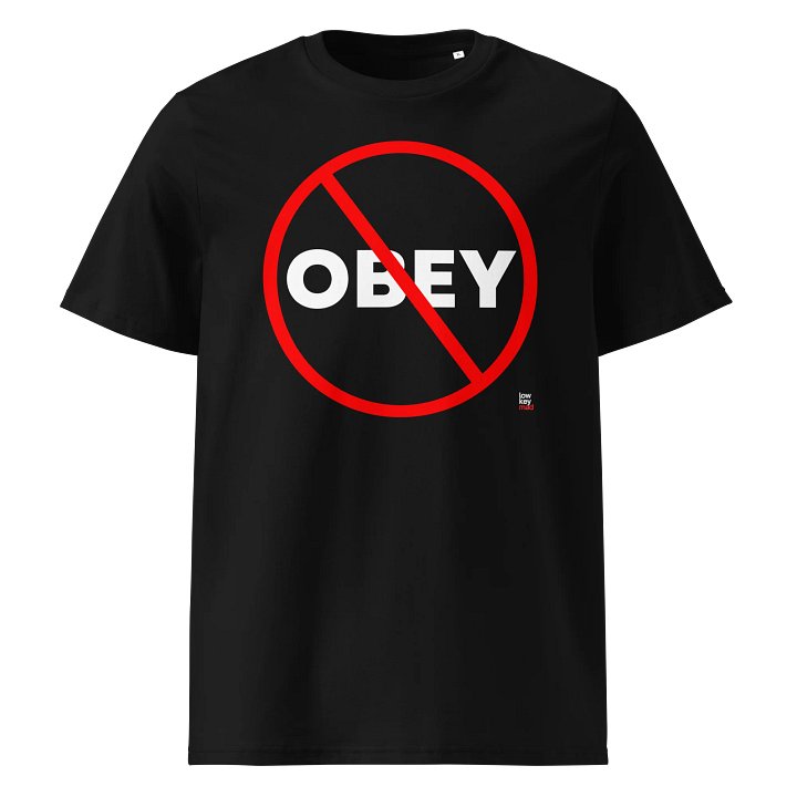 We Don't Obey LKM Organic Tee product image (1)