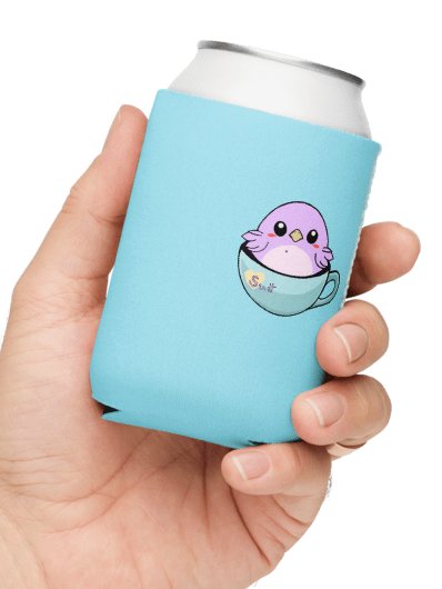 Swit Finch Logo | Coozie Can Cooler product image (1)