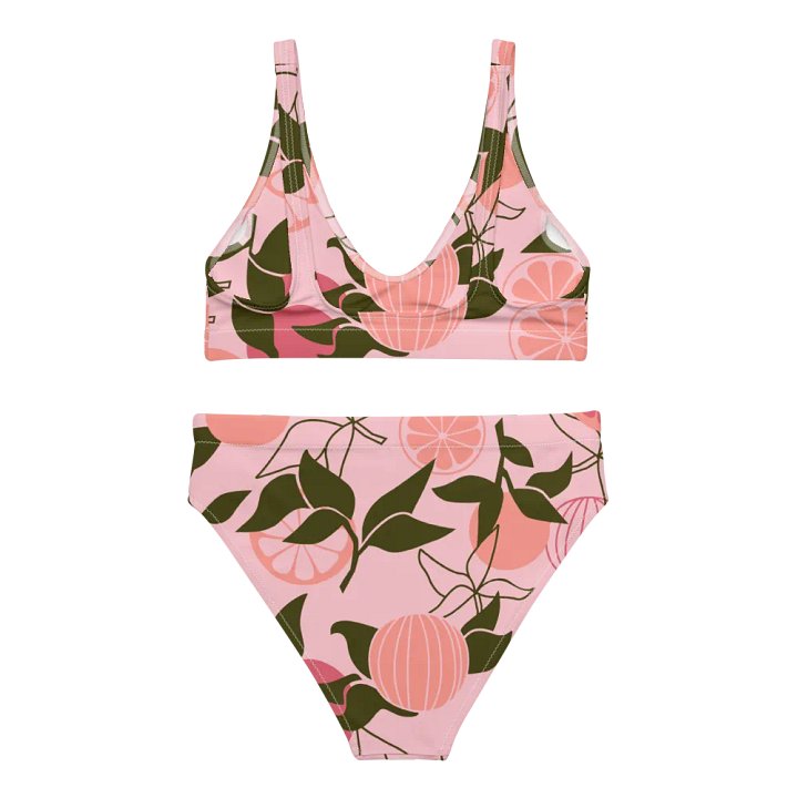 Citrus Burst High-Waisted Bikini product image (2)
