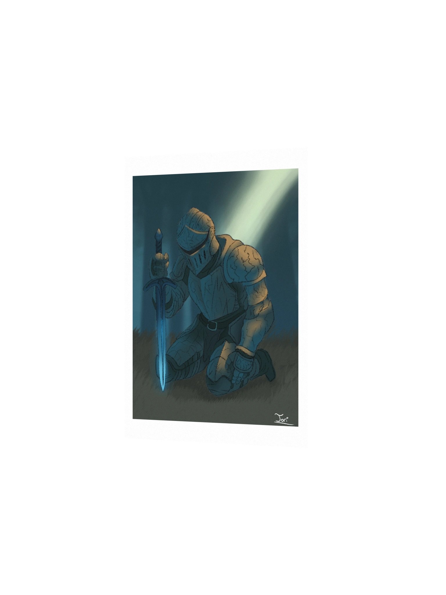 Cursed Knight Poster product image (8)
