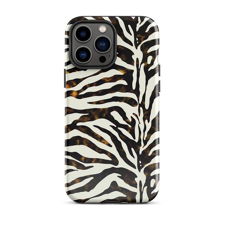 Tortoiseshell Zebra iPhone Case product image (1)