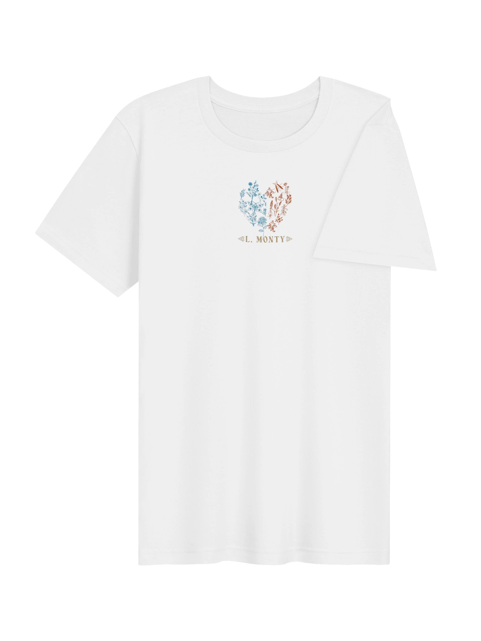 L. Monty Floral Heart Logo Tee product image (4)