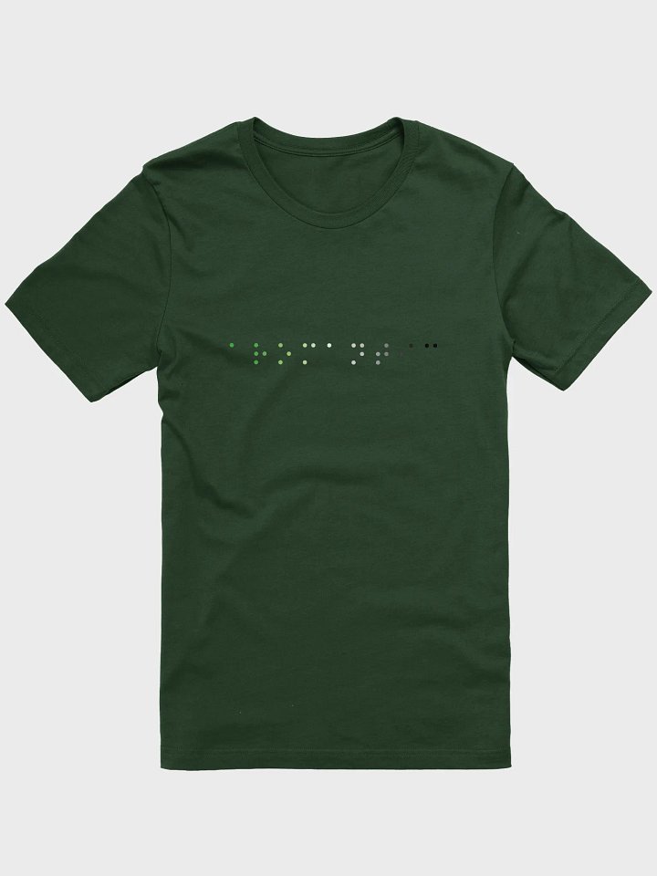 aromantic braille t-shirt product image (1)