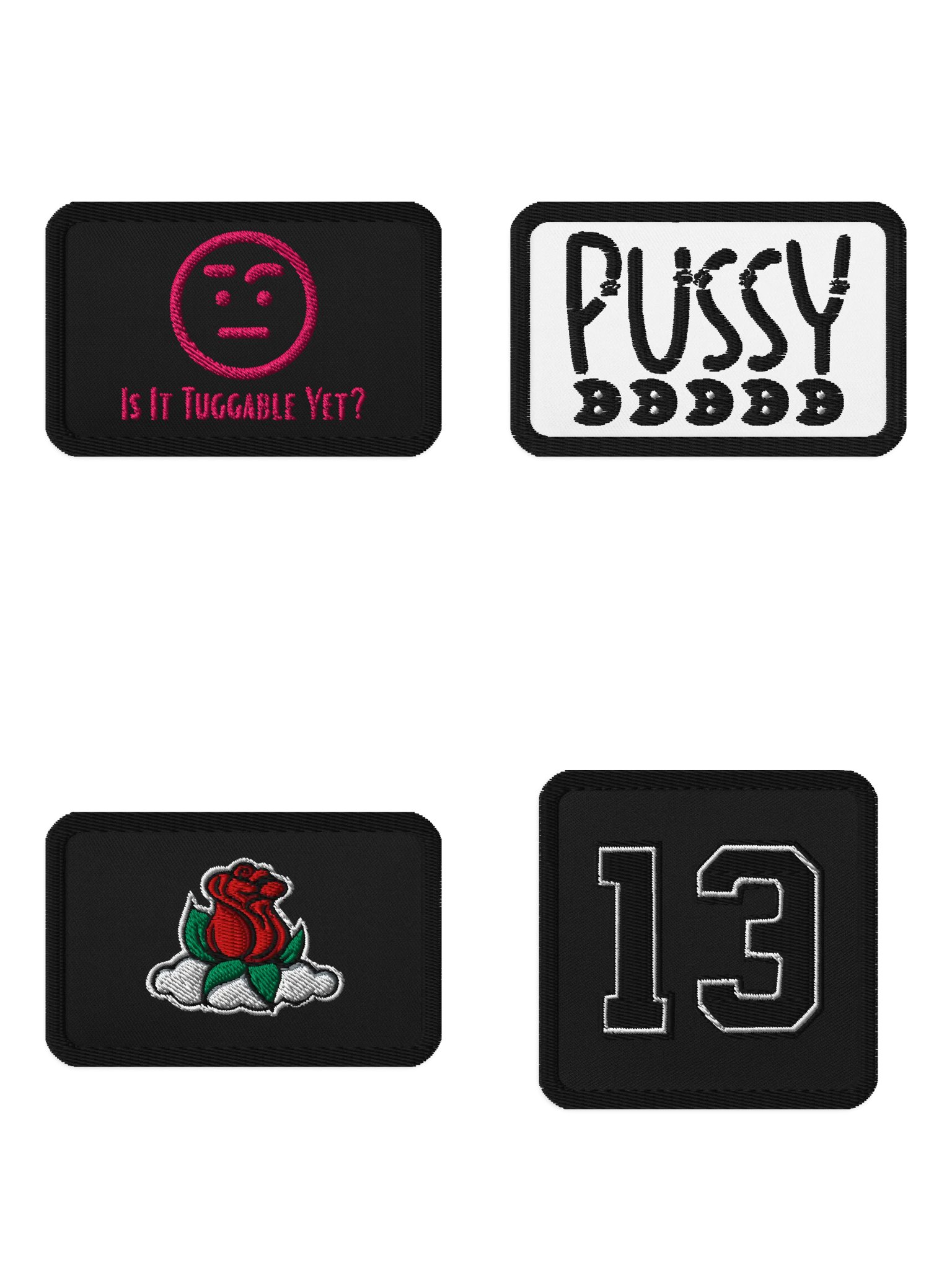 Patch Bundle - patches x4 product image (1)