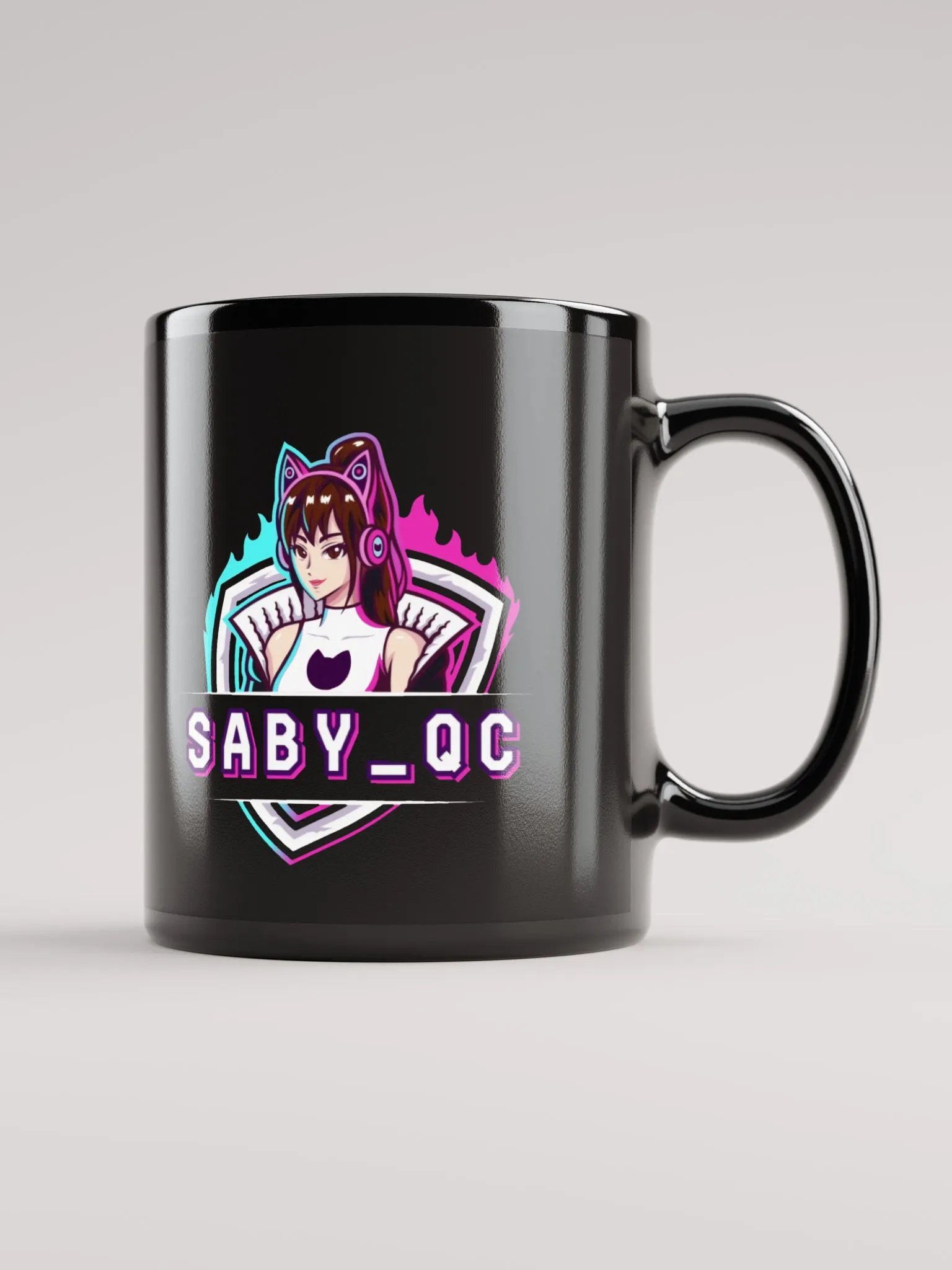 Neon Paw Print Emblems Mug product image (1)