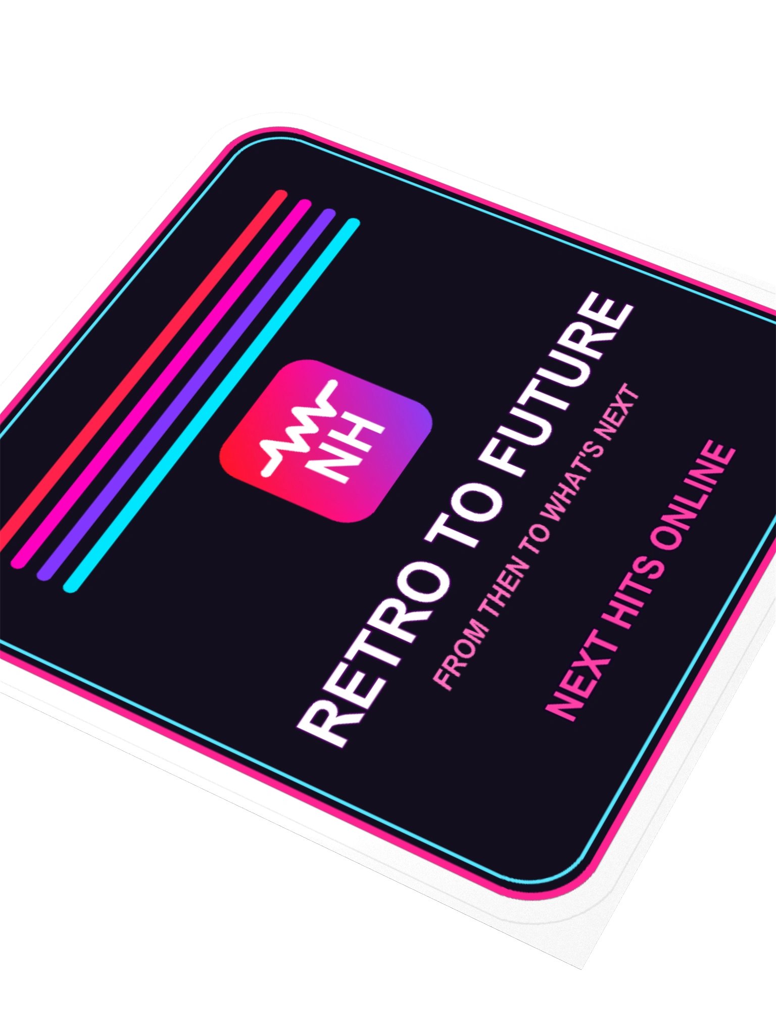 Next Hits Retro To Future Sticker product image (8)