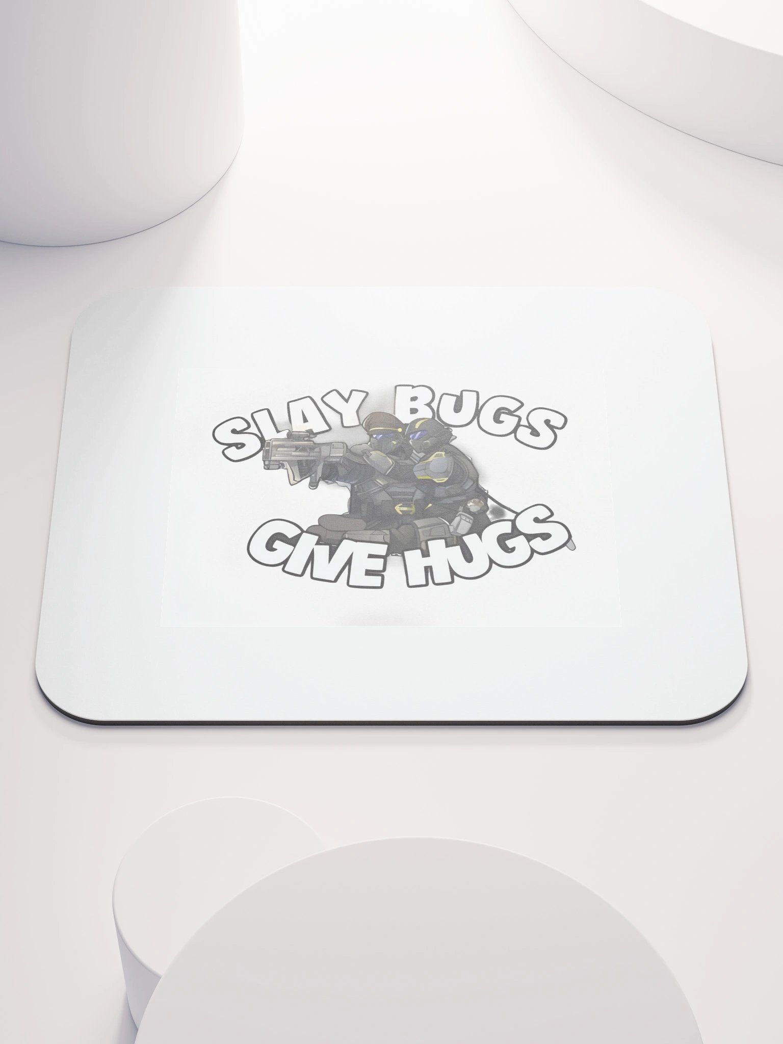 Work and Play Mouse Pad product image (1)