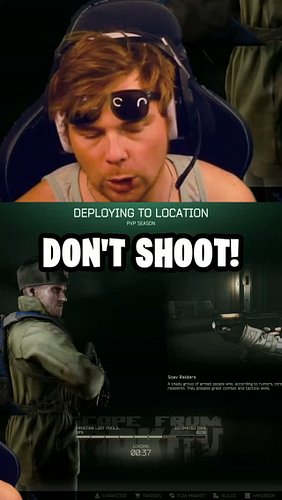 When the game loads...you often have to make your own fun... #tarkov #escapefromtarkov #fyp #tarkovclips #streamer #eft #extr...
