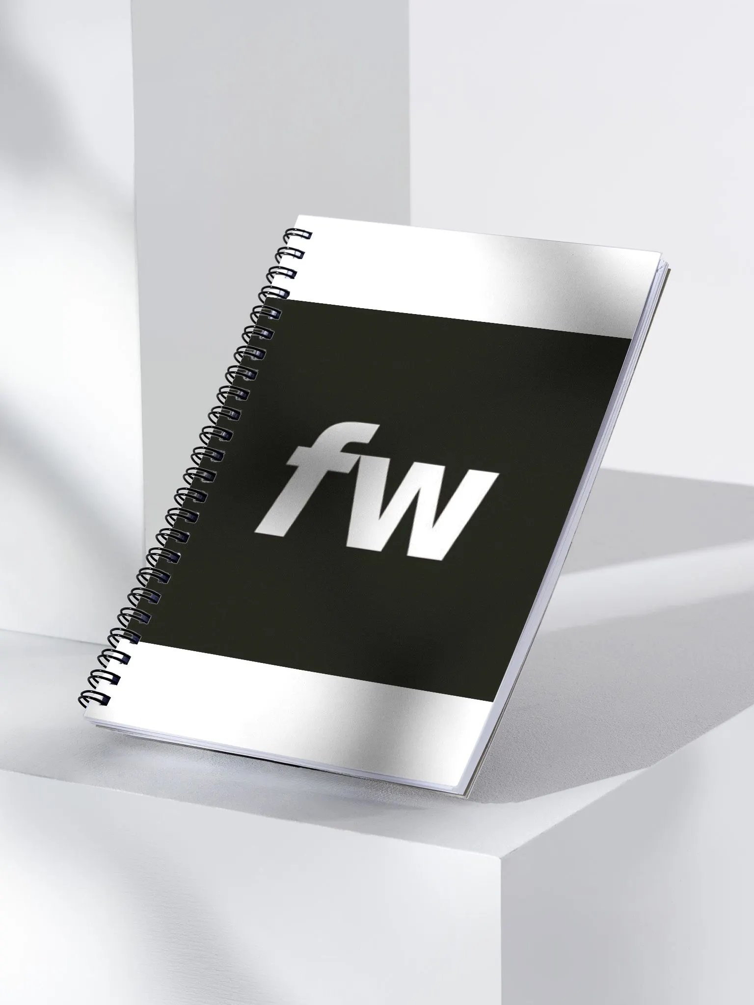 fW Logo Spiral Notebook product image (3)