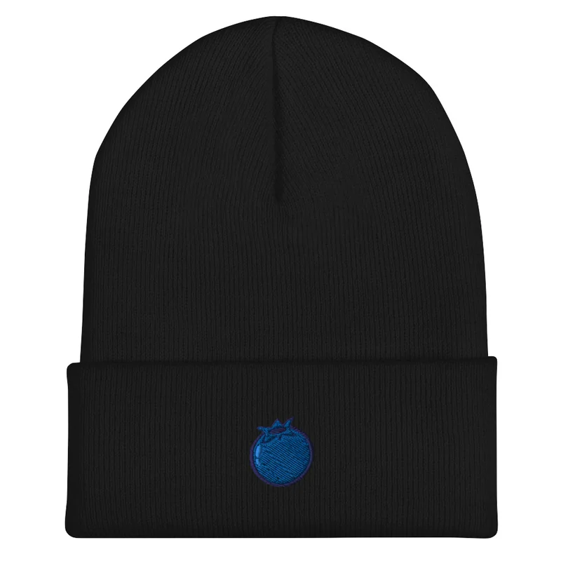 Blueberry Cuffed Beanie (Various Colors) product image (1)