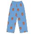 Choco Pajamas Wide-Leg Pants