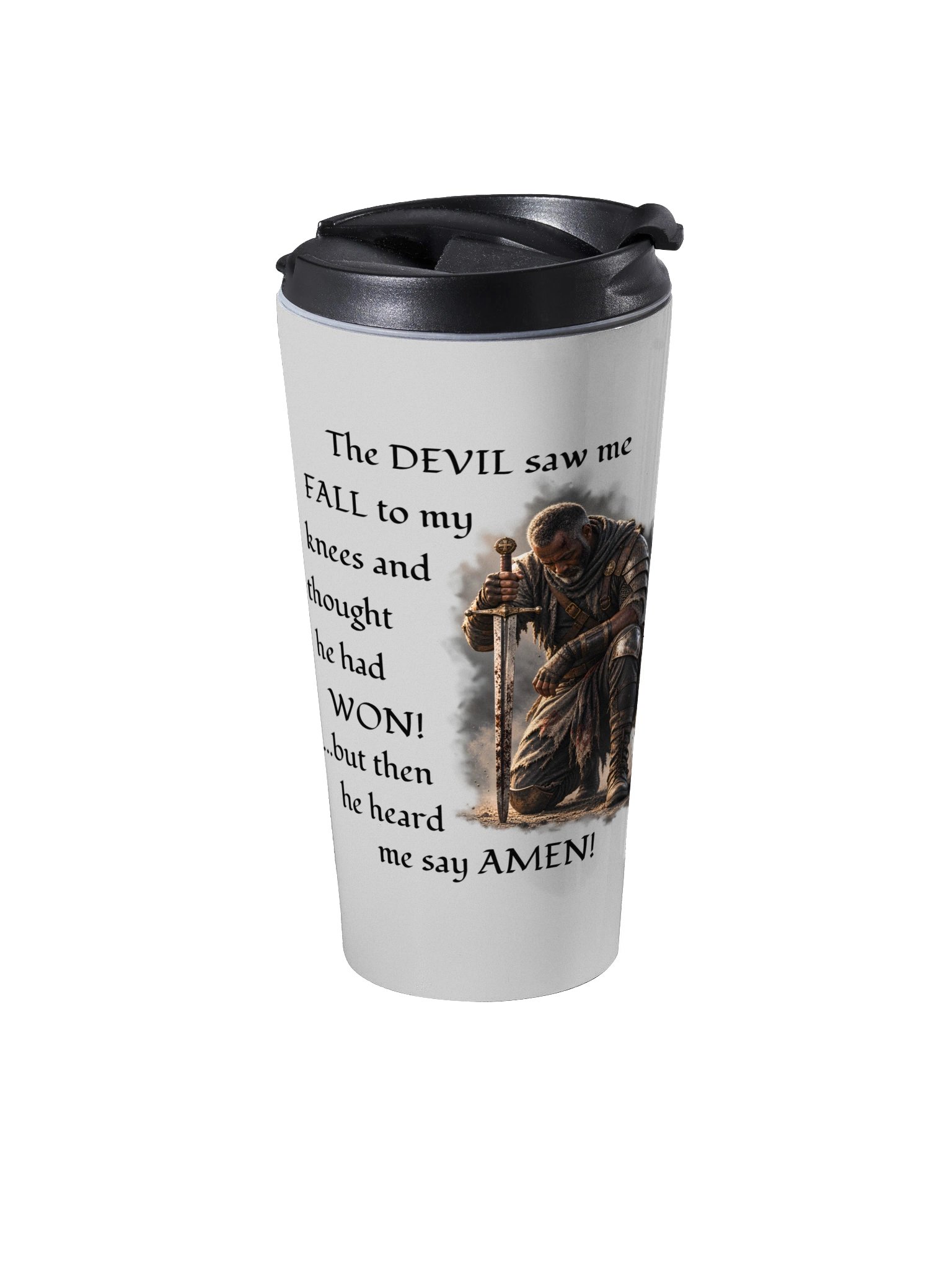 Travel Mug - Male Prayer Warrior product image (2)