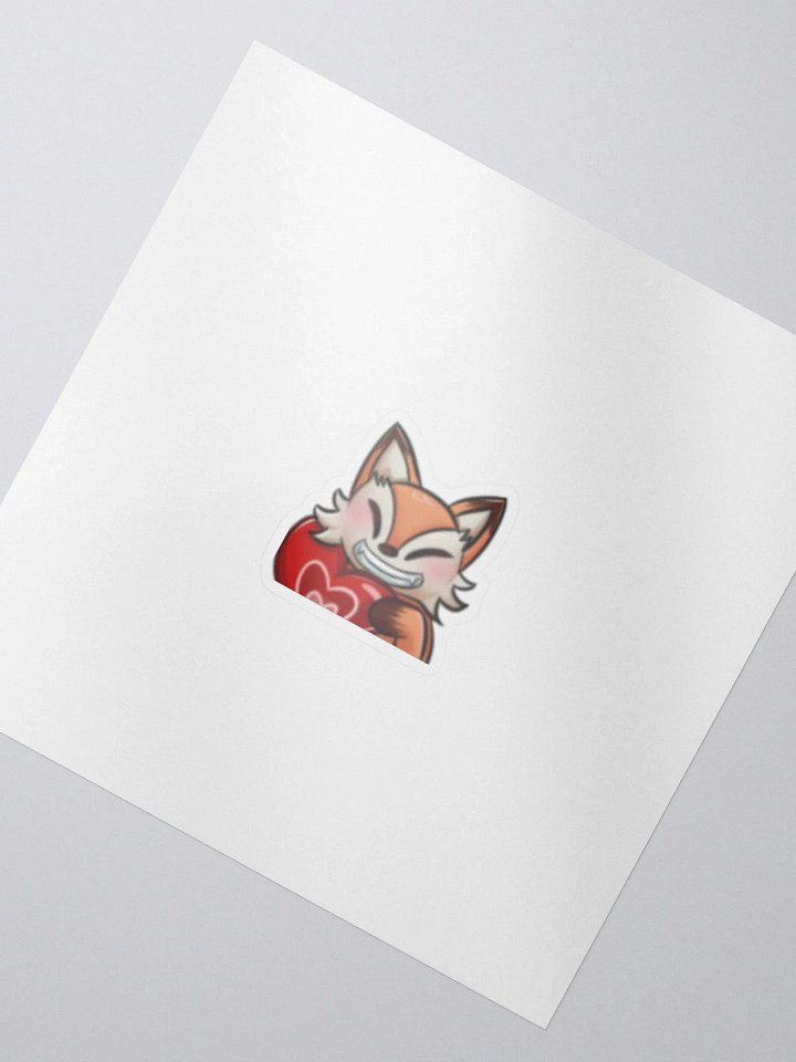 Foxxy Love Emote Sticker 1.5