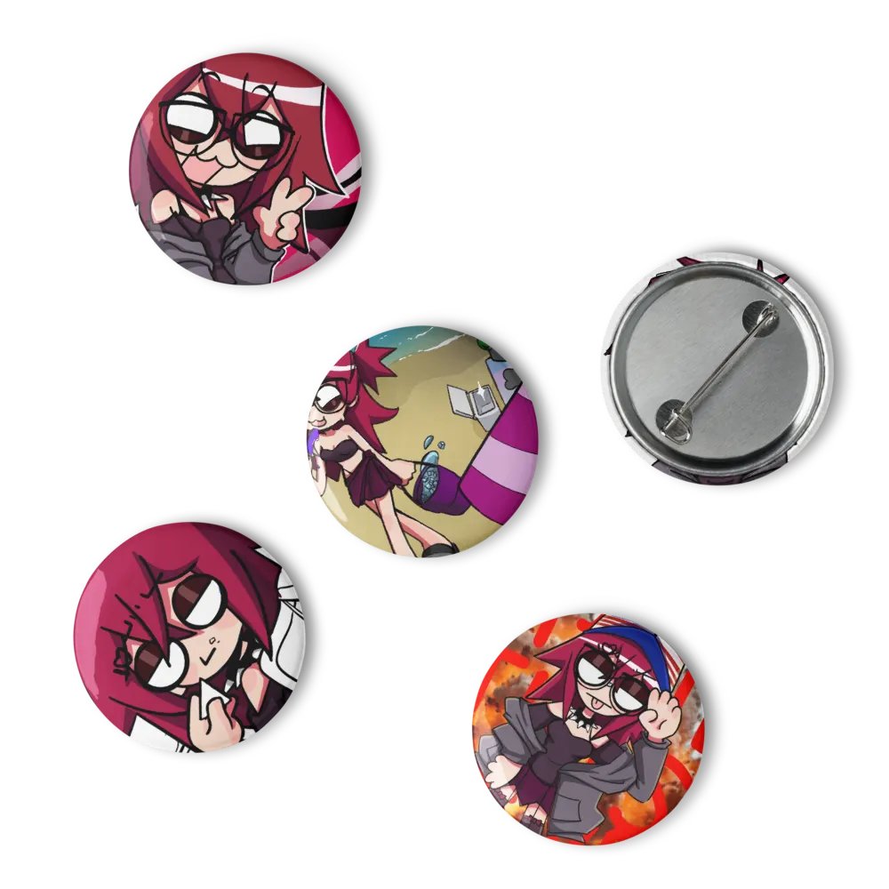 Enemy Crab Button Pin Series #1 product image (15)