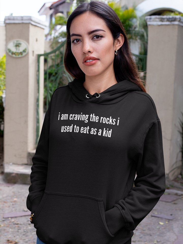 I am craving the rocks I used to eat classic hoodie product image (1)