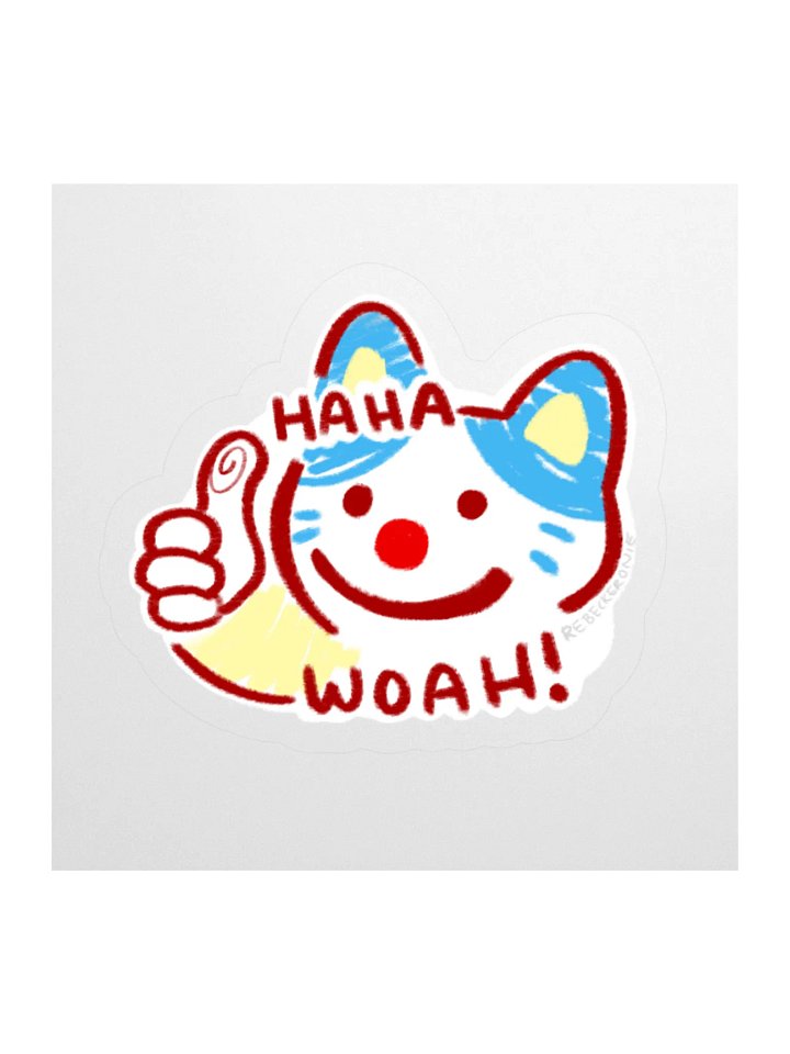 Haha woah! sticker product image (1)