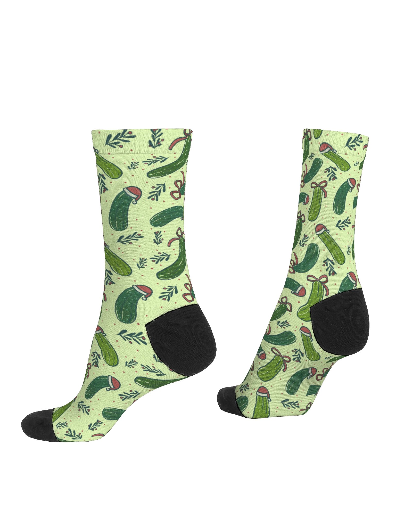 Christmas Pickle Patterned Socks product image (4)