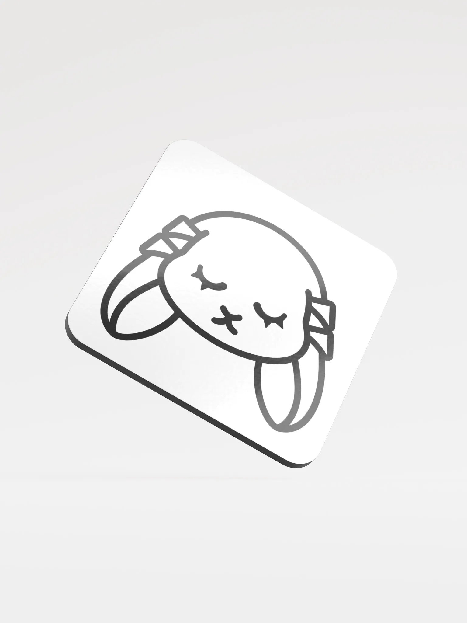 Light Lop Bunny Cork Coaster product image (1)