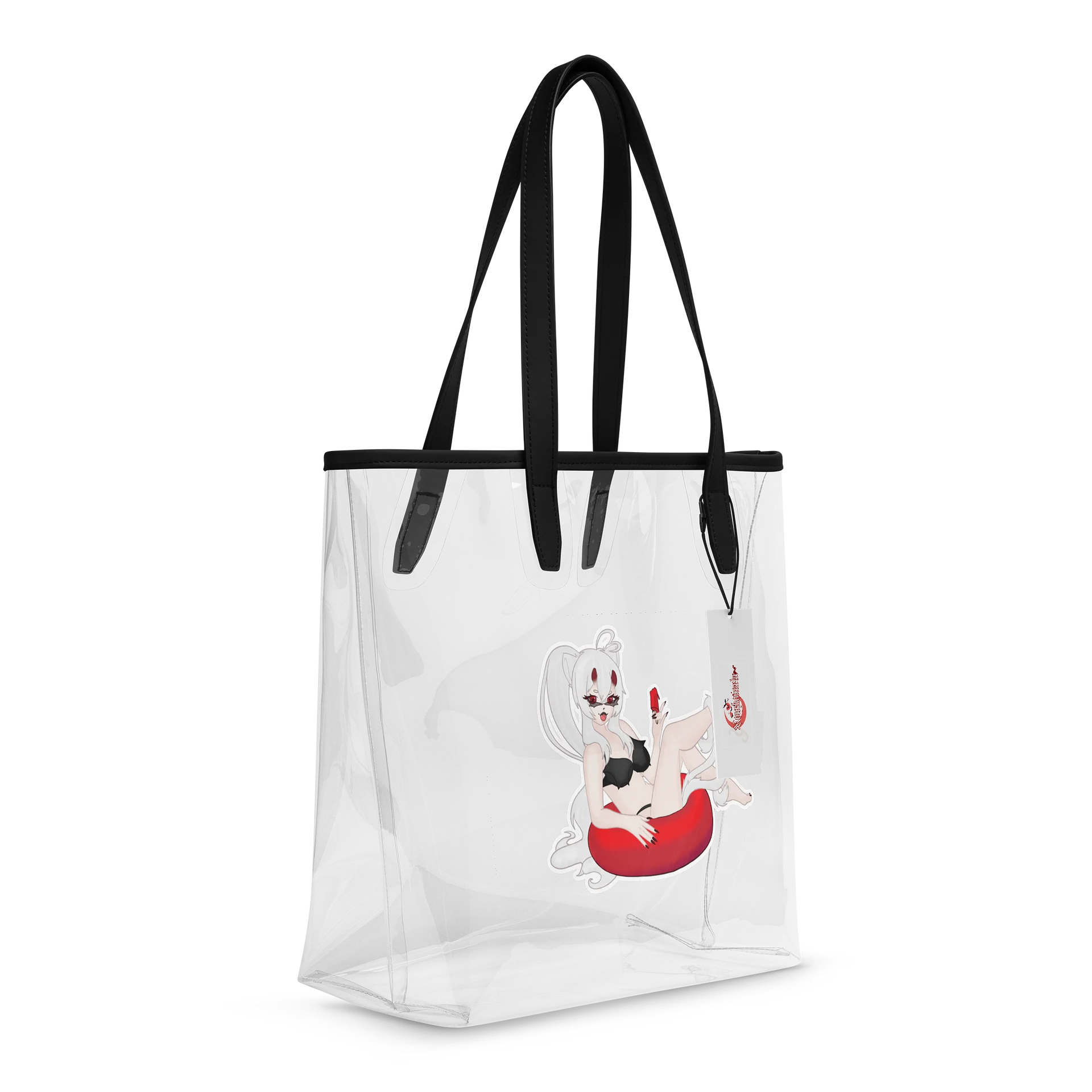 Floatie Neko Clear Plastic Tote product image (6)