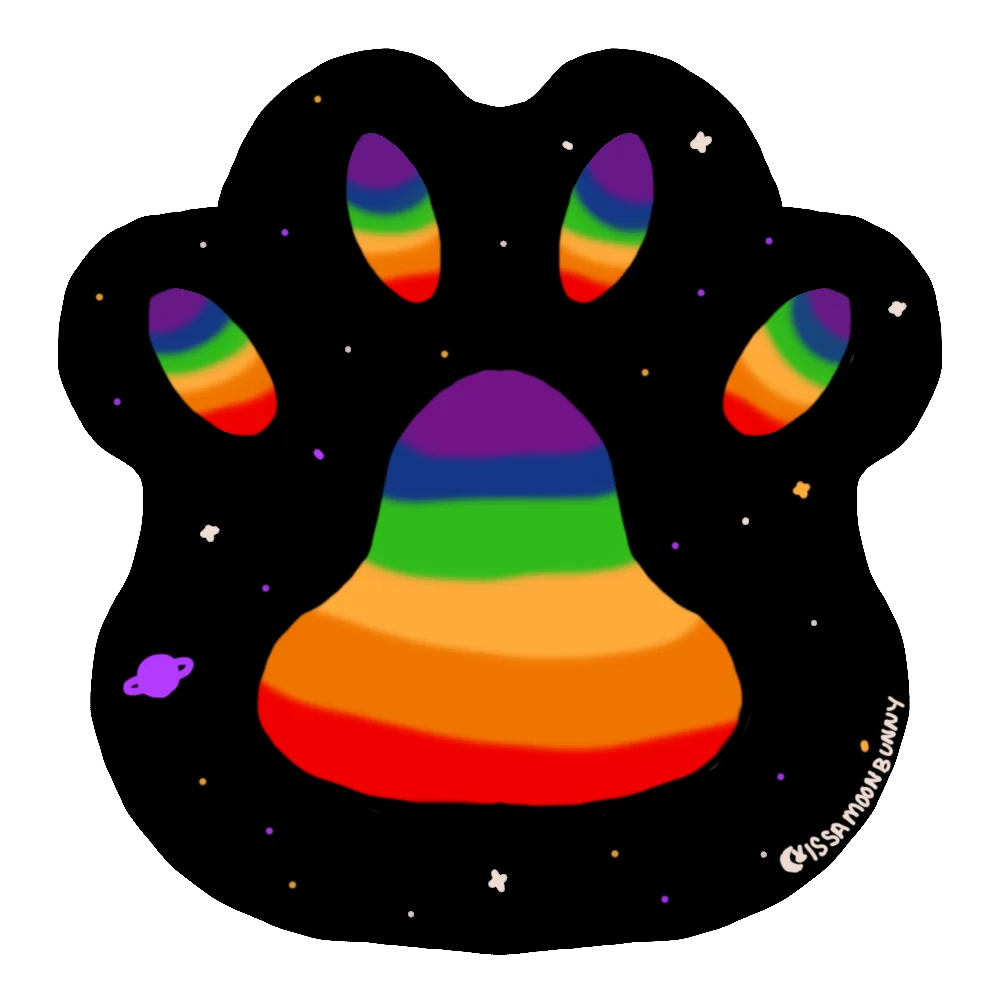 Paw-some Pride PNG product image (1)
