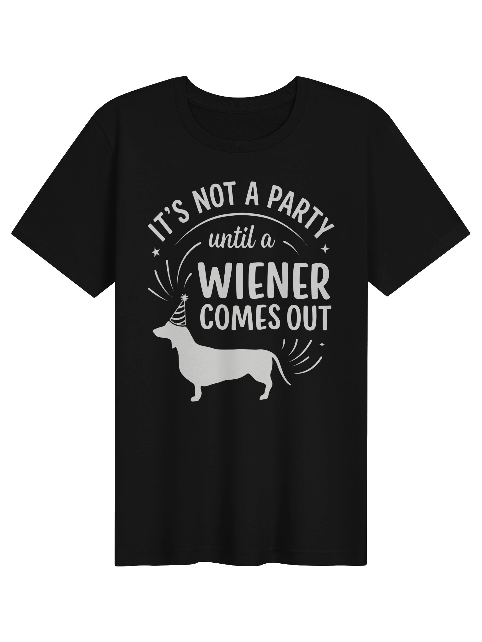 No Wiener No Party tshirt product image (1)