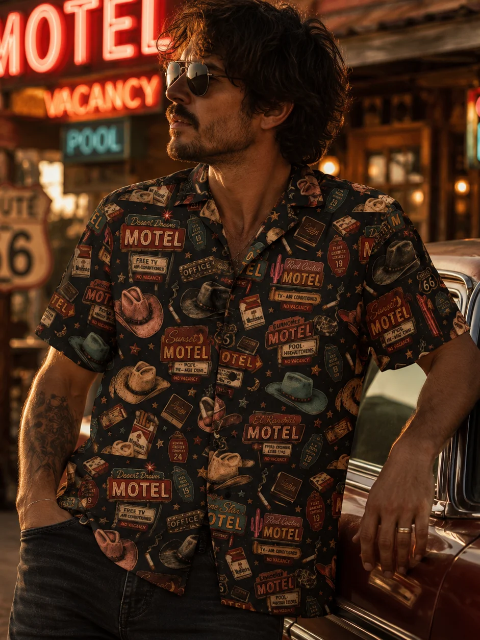 No Vacancy Button Up product image (1)