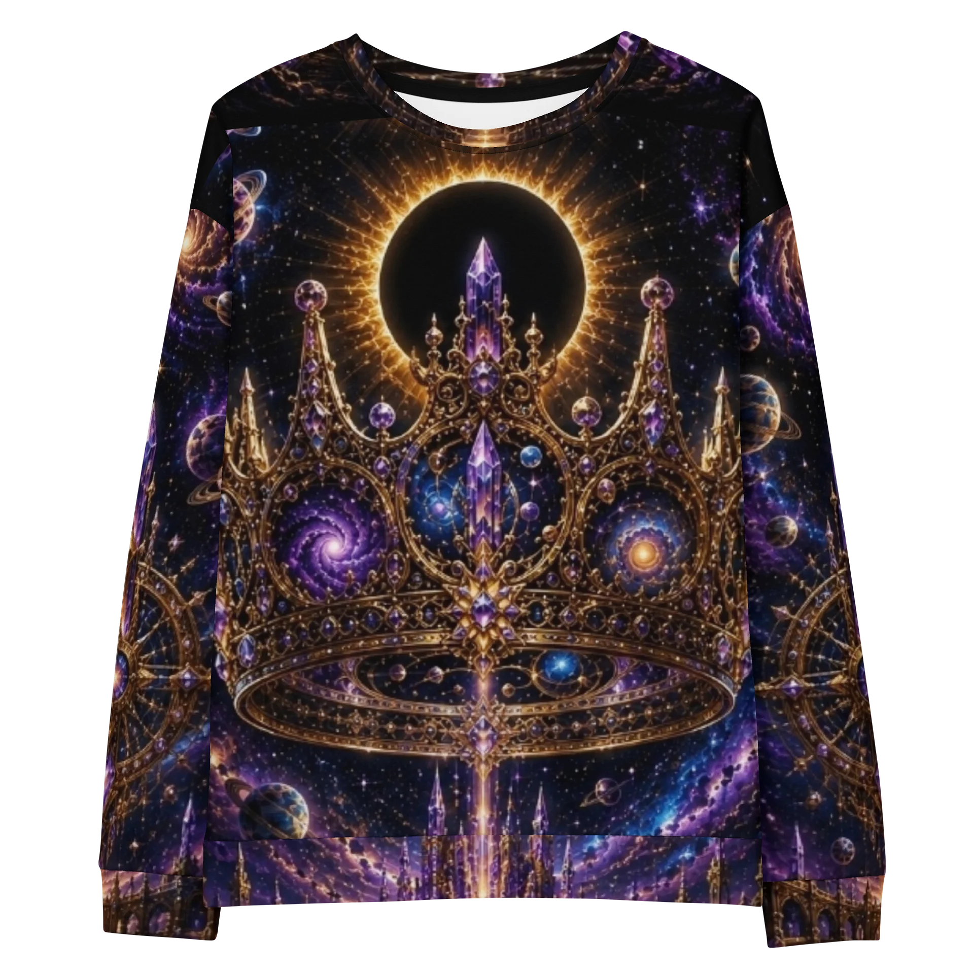 Celestial Queen Crown Sweatshirt product image (1)