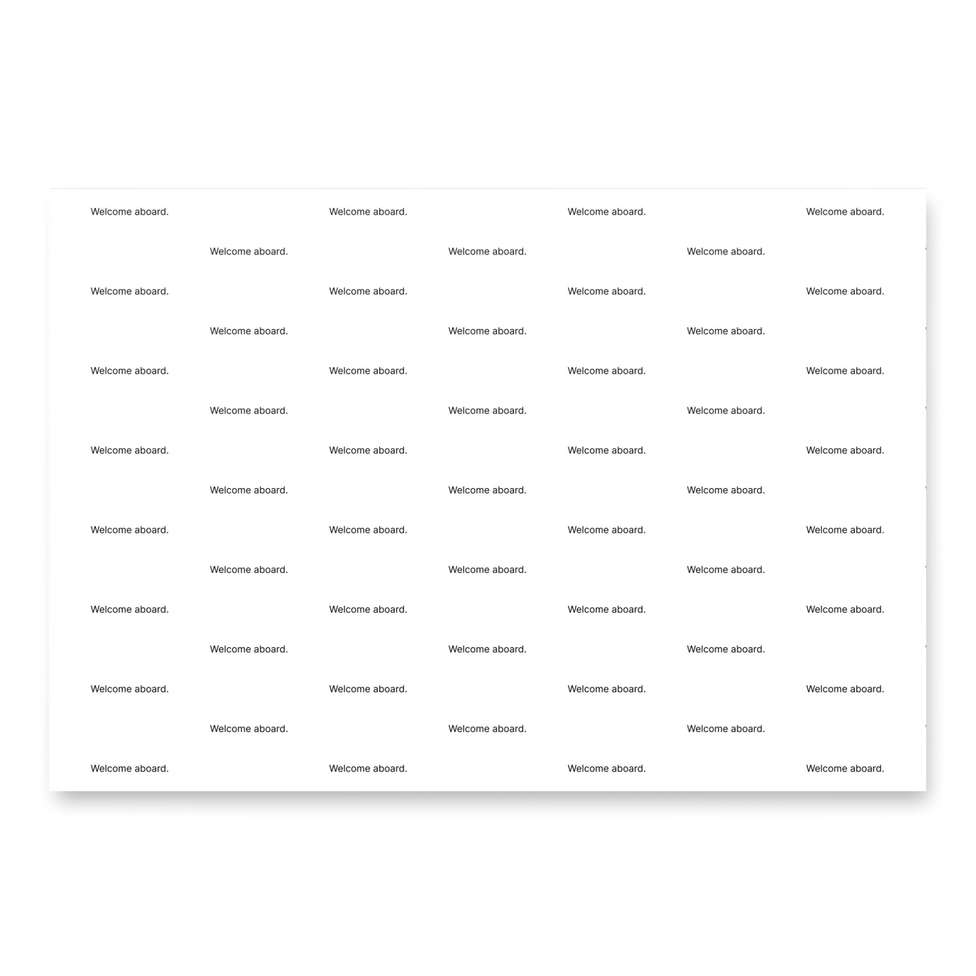 Customizable Matte Wrapping Paper Set - Welcome aboard product image (2)