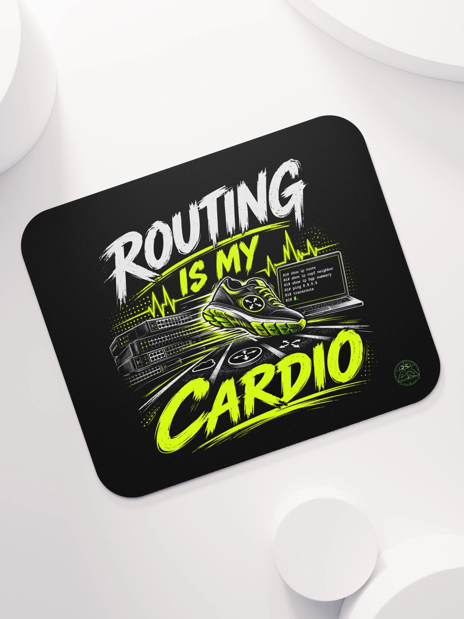 "Routing Is My Cardio" - Mousepad product image (7)