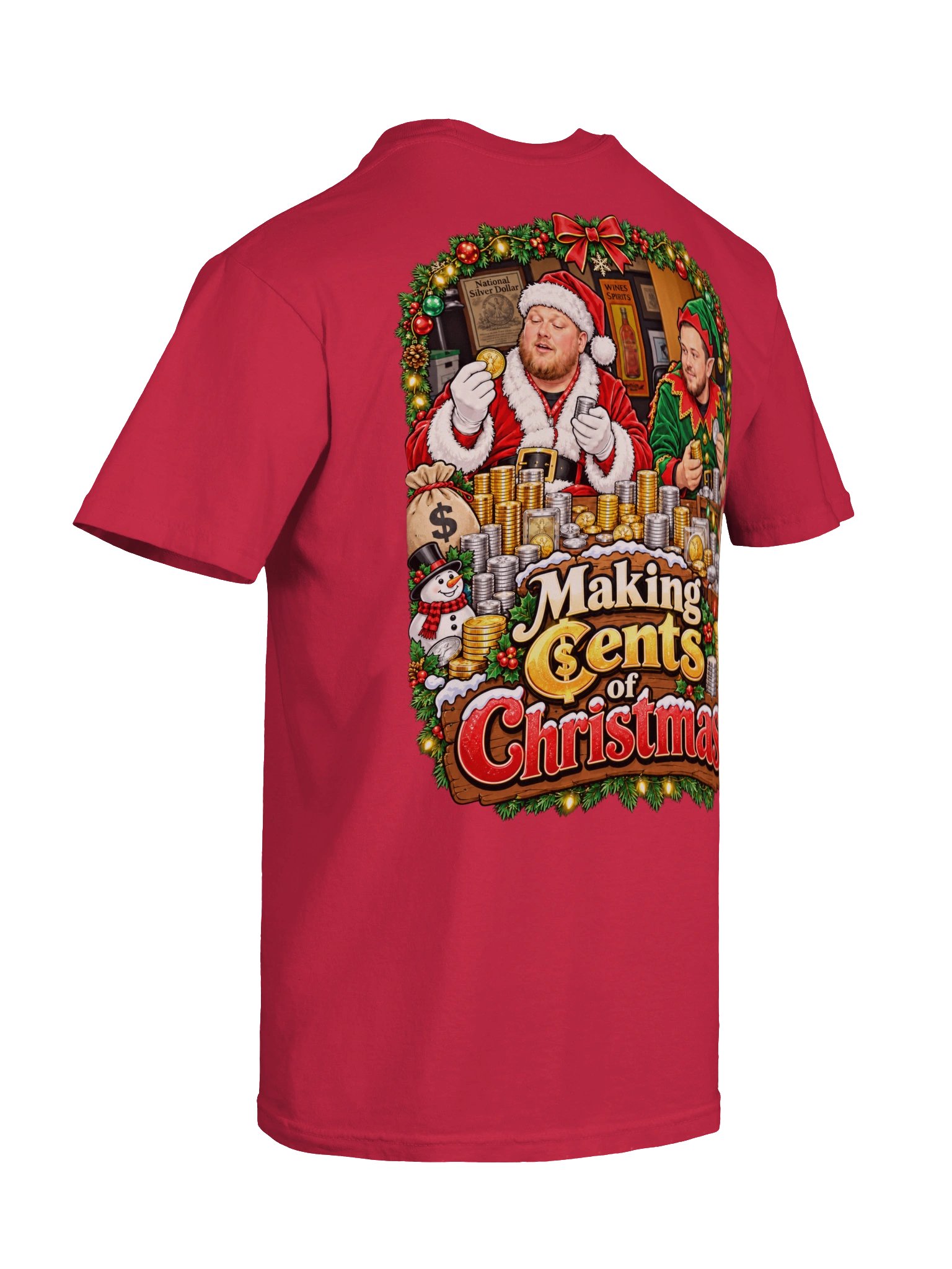 Making Cents of Christmas Logo Heavyweight Tee product image (12)