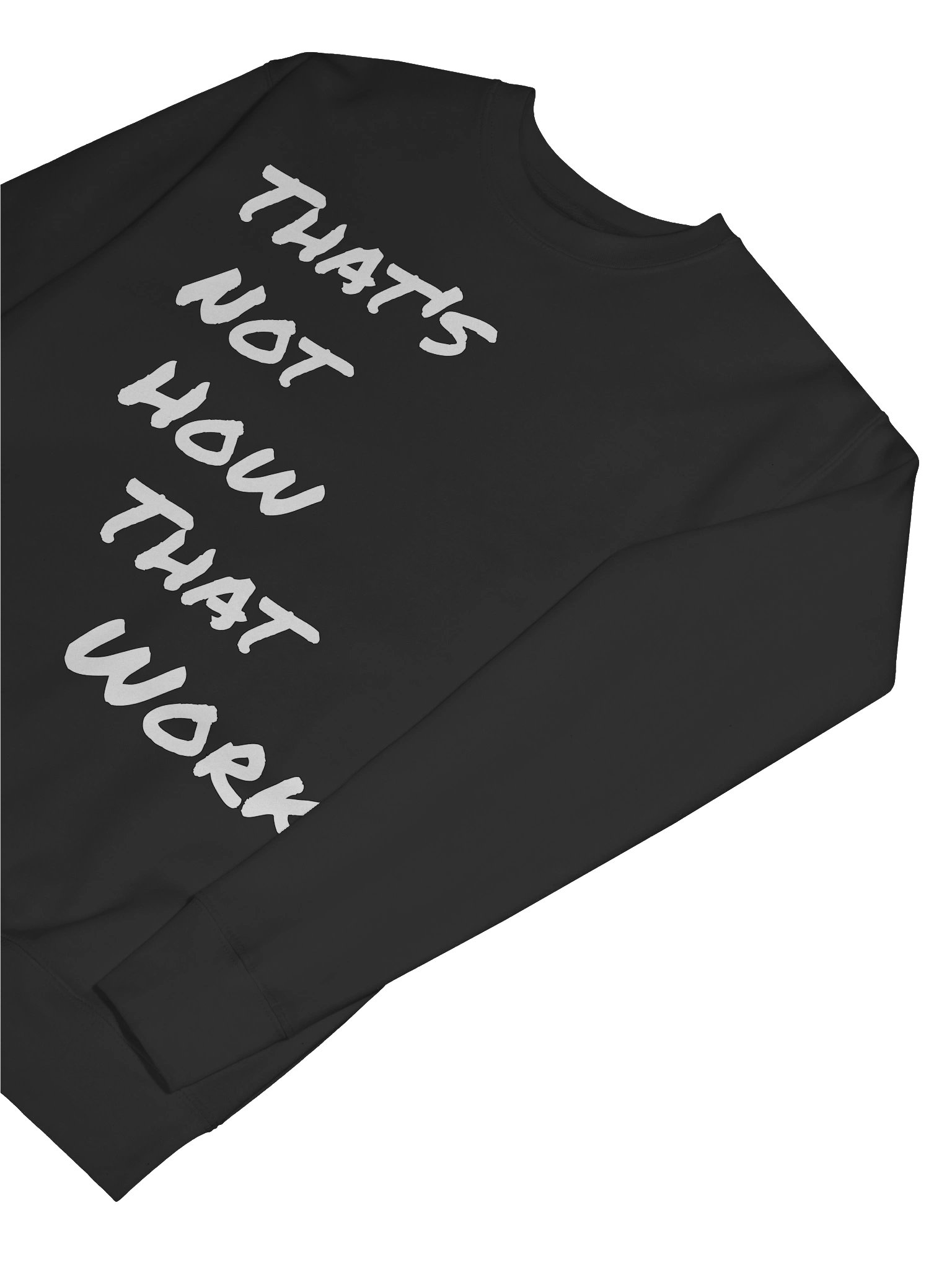 Critter Quote Sweatshirt (White Text) product image (7)