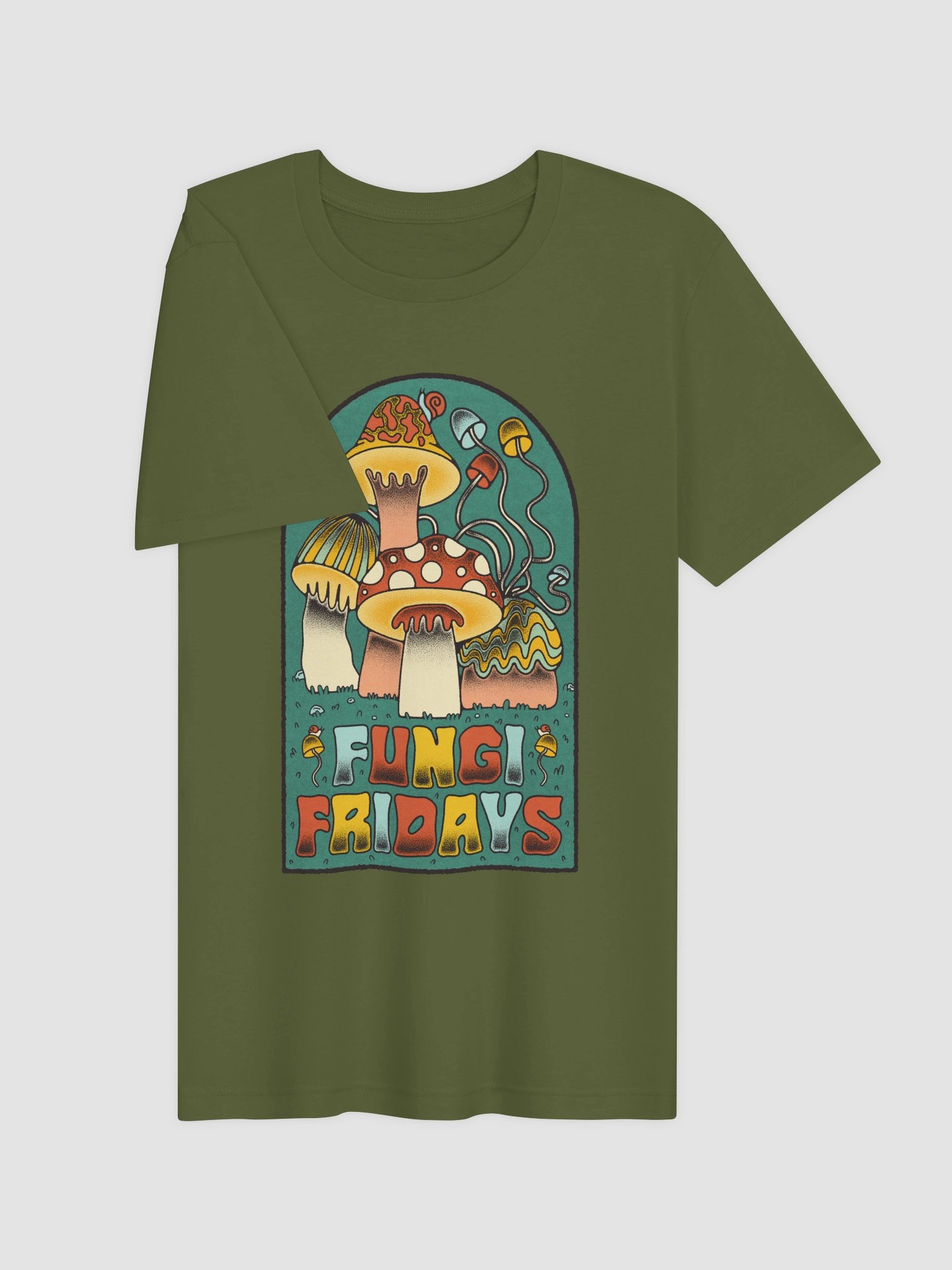 Fungi Fridays (new version) shirt product image (65)