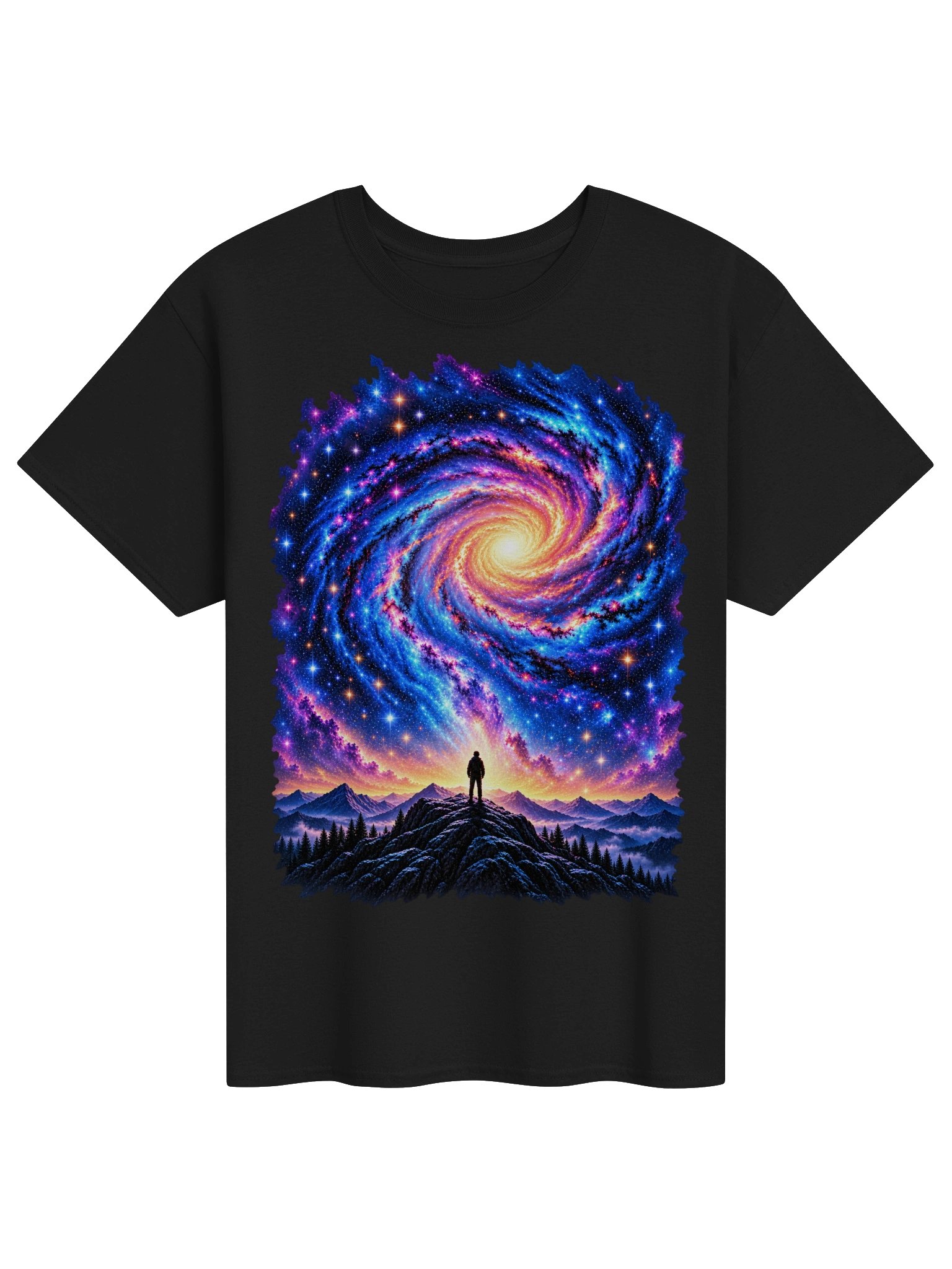 Stargazer — Spiral Galaxy Tee product image (1)
