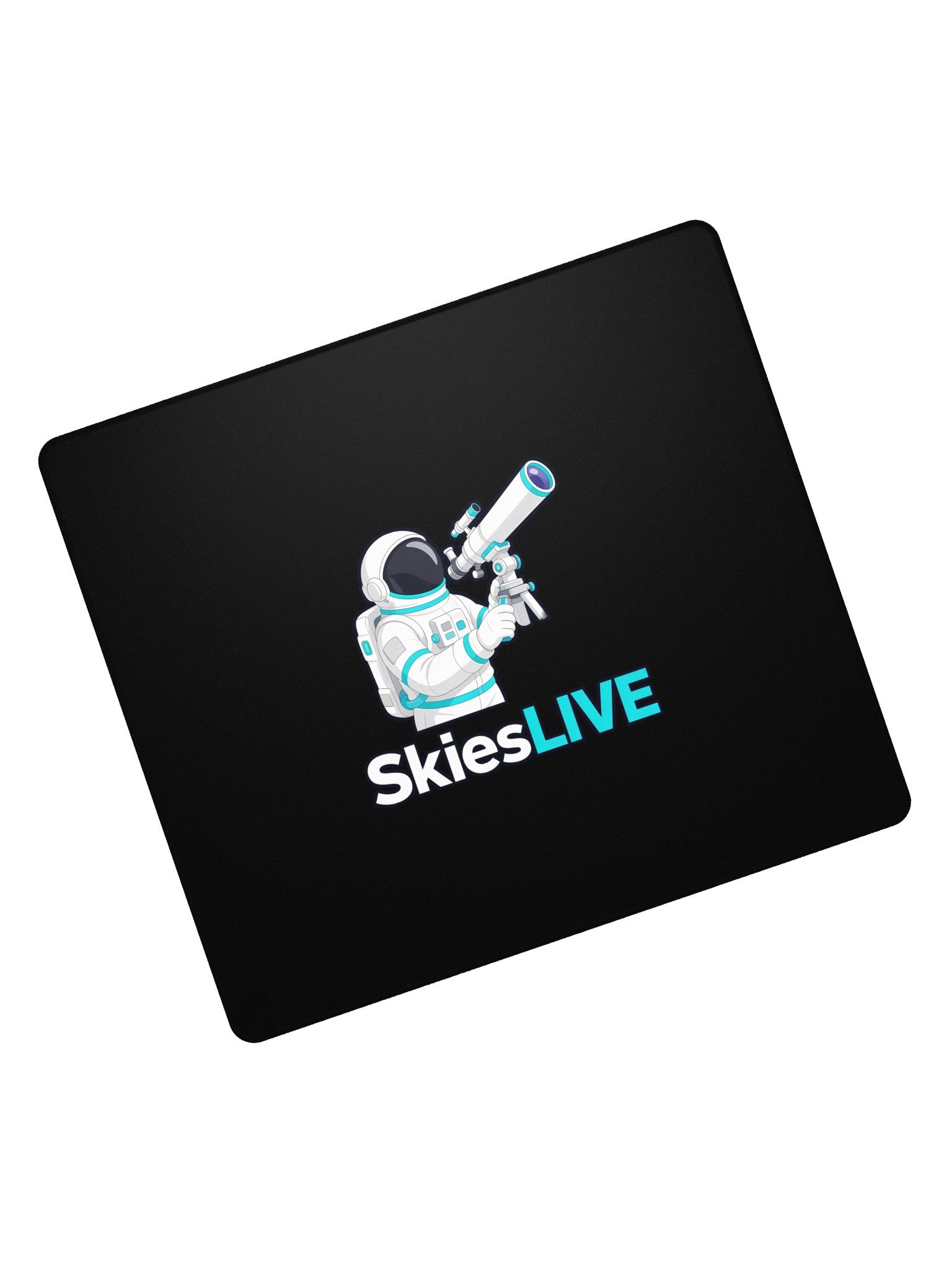 SkiesLIVE Astronaut Gaming Mouse Pad (Black) product image (2)