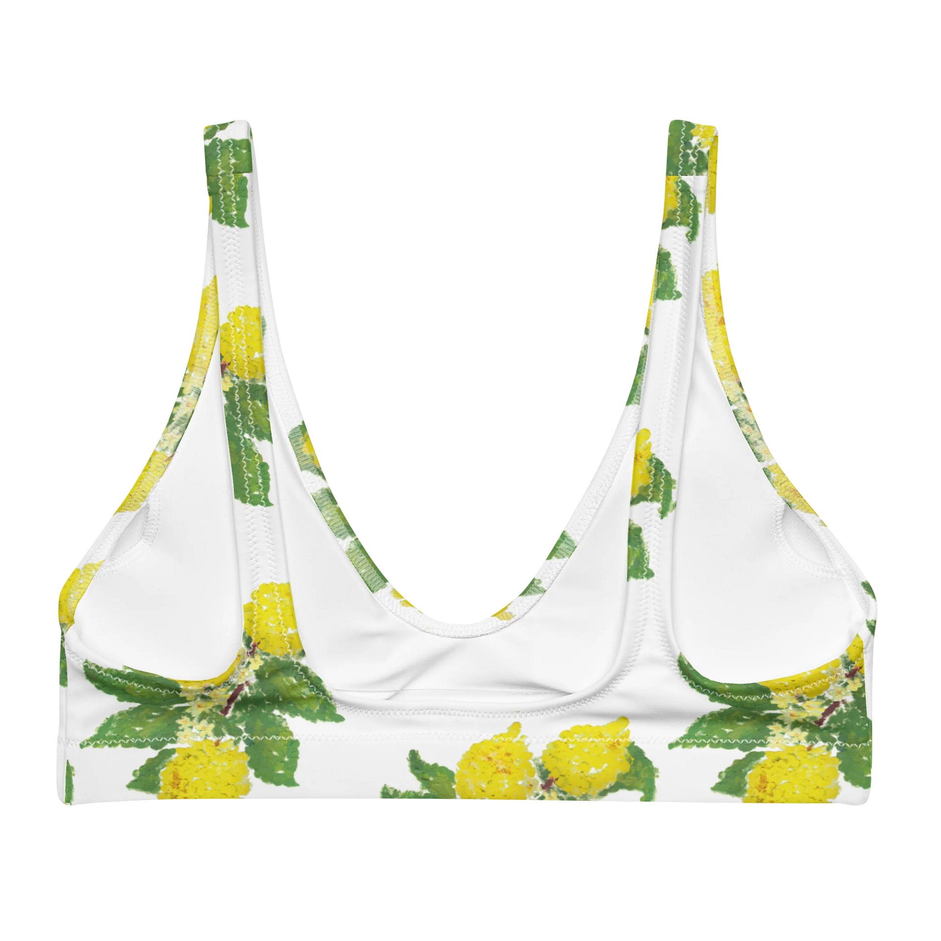 Lemon Love White Swim Top product image (2)