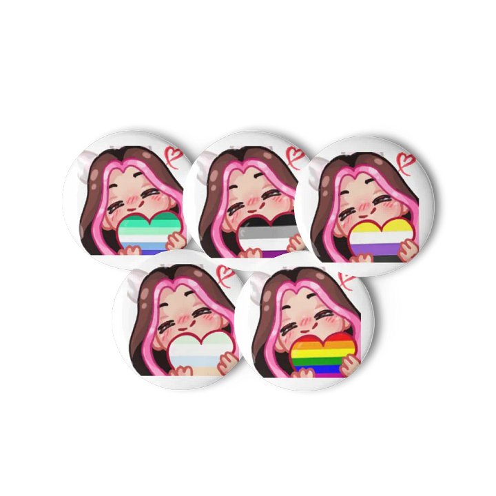 Emilepsi Pride Pins (Set of 5) PART 2 product image (1)