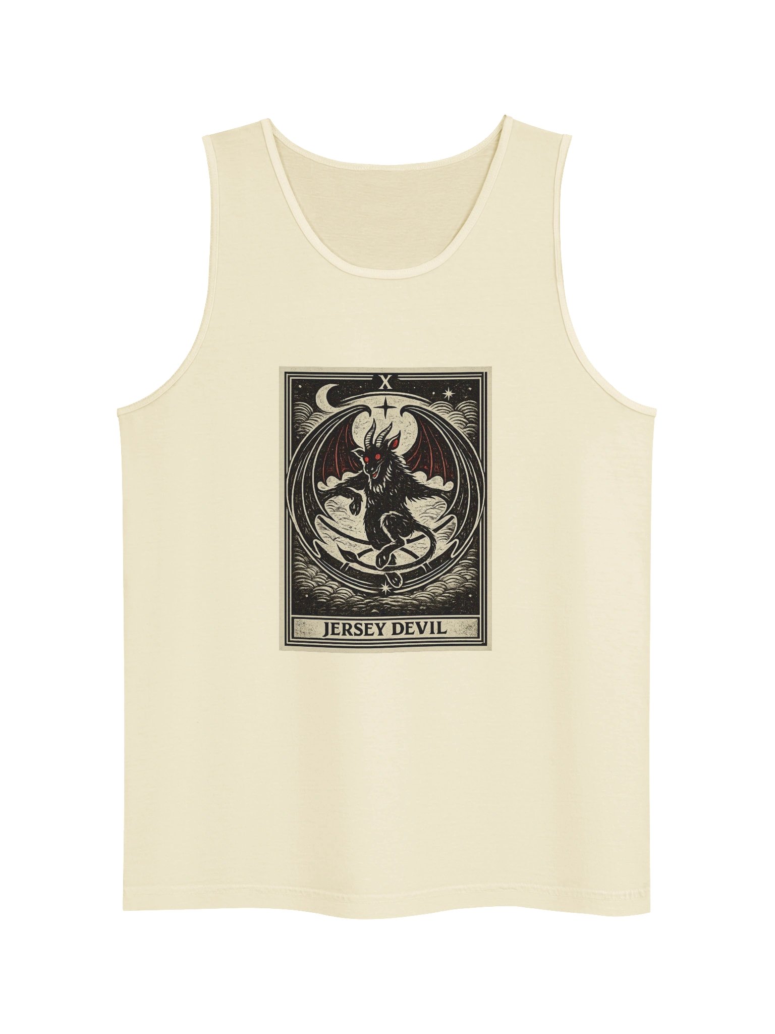 JERSEY DEVIL- WHEEL OF FORTUNE- UNISEX GARMENT DYED TANK TOP product image (15)