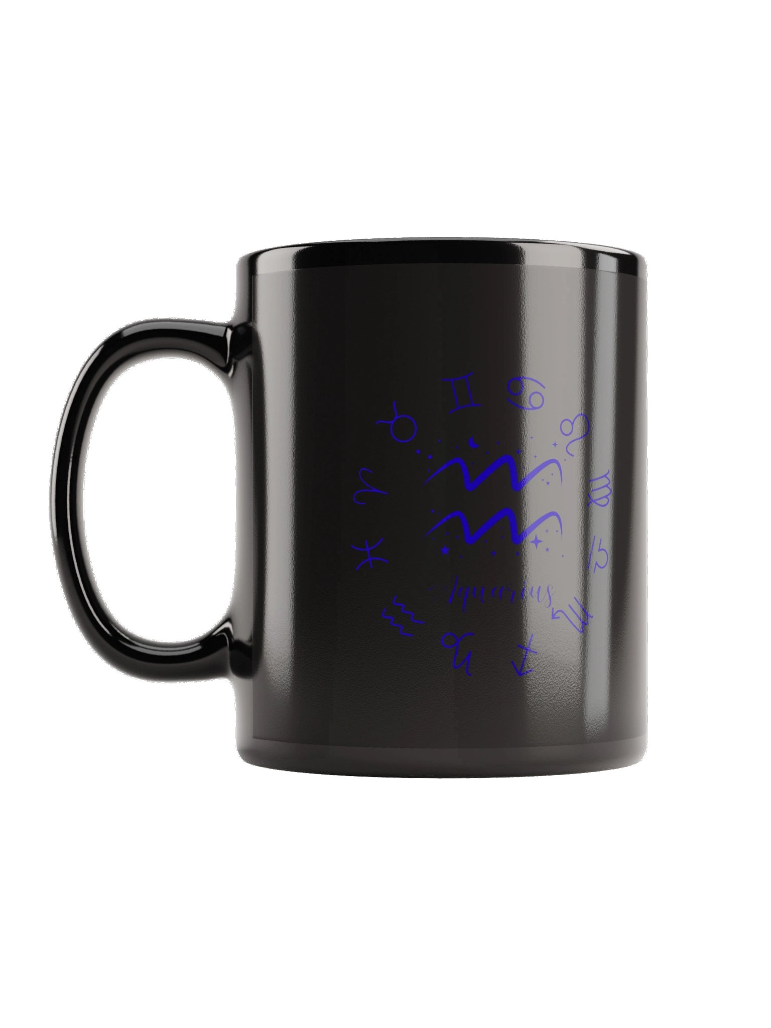 Aquarius Zodiac Traits Mug | Unique & Independent Astrology Coffee Mug | Aquarius Birthday Gift product image (1)