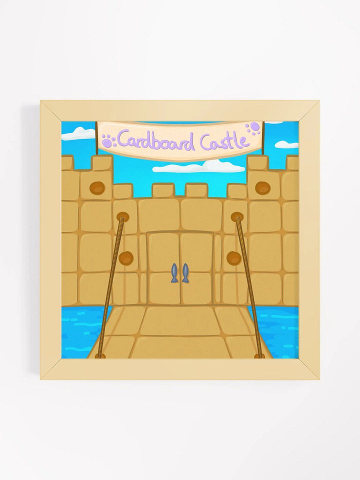 Cardboard Castle Framed Picture product image (21)