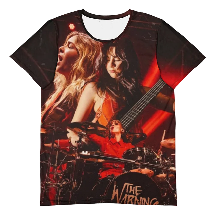 The Warning Live Stage Athletic Tee [XS–3XL] Breathable product image (1)